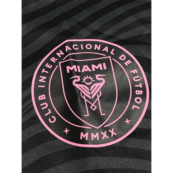 Inter Miami Messi #10 Jersey Adidas Dri-FIT Black Pink Crest Men’s 3XL - Picture 10 of 10